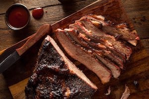 Beef Brisket from Off the Bone BBQ in Naples, FL